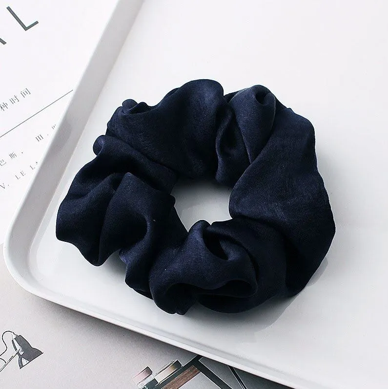 Satin scrunchie