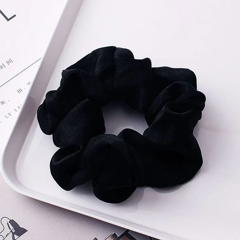 Satin scrunchie