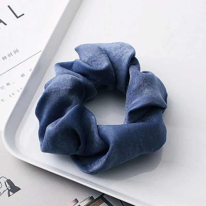 Satin scrunchie