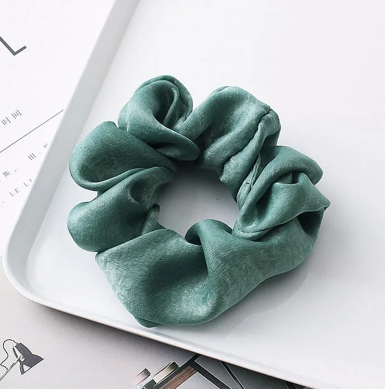 Satin scrunchie