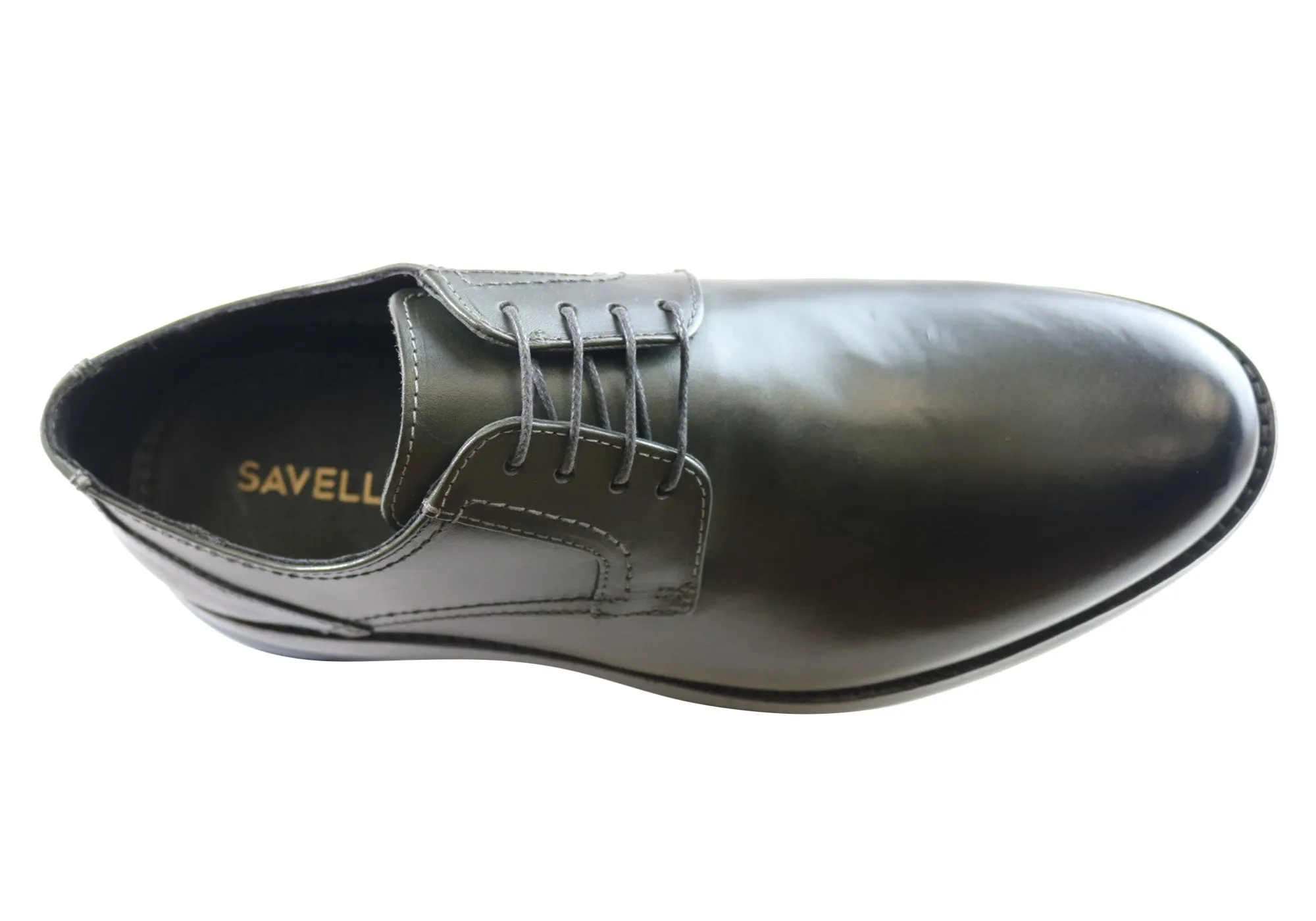 Savelli Jase Mens Leather Dress Casual Shoes Made In Brazil