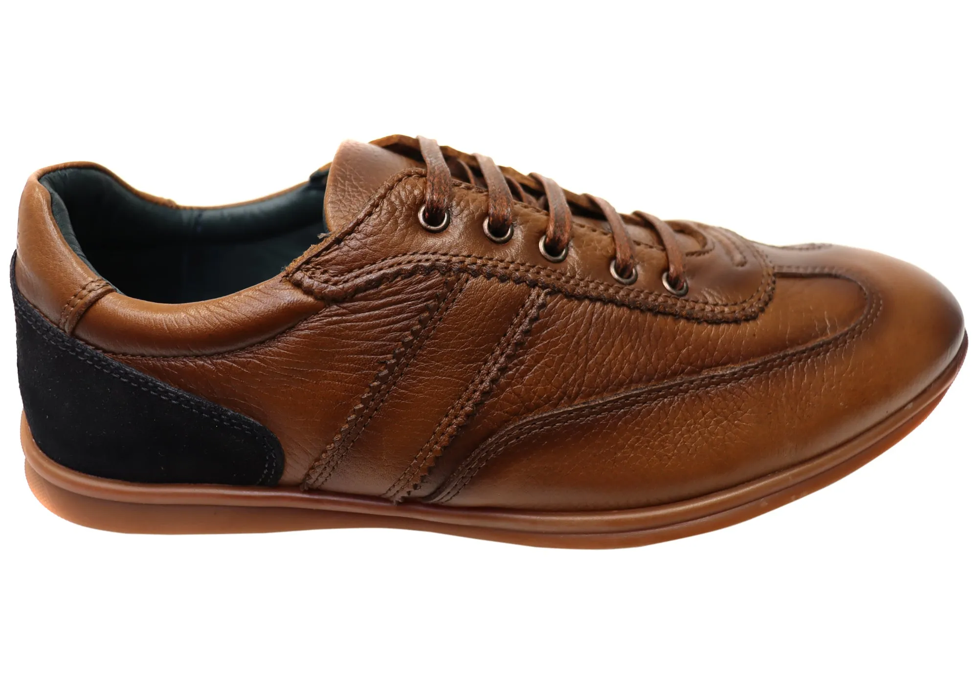 Savelli Steven Mens Leather Dress Casual Shoes Made In Brazil