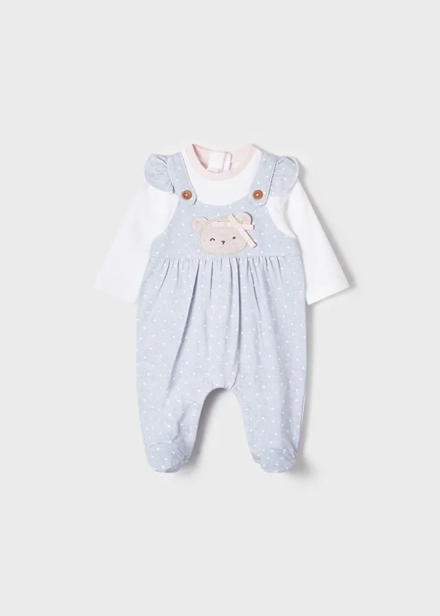 Set di Tutine Teddy in cotone per neonata Mayoral