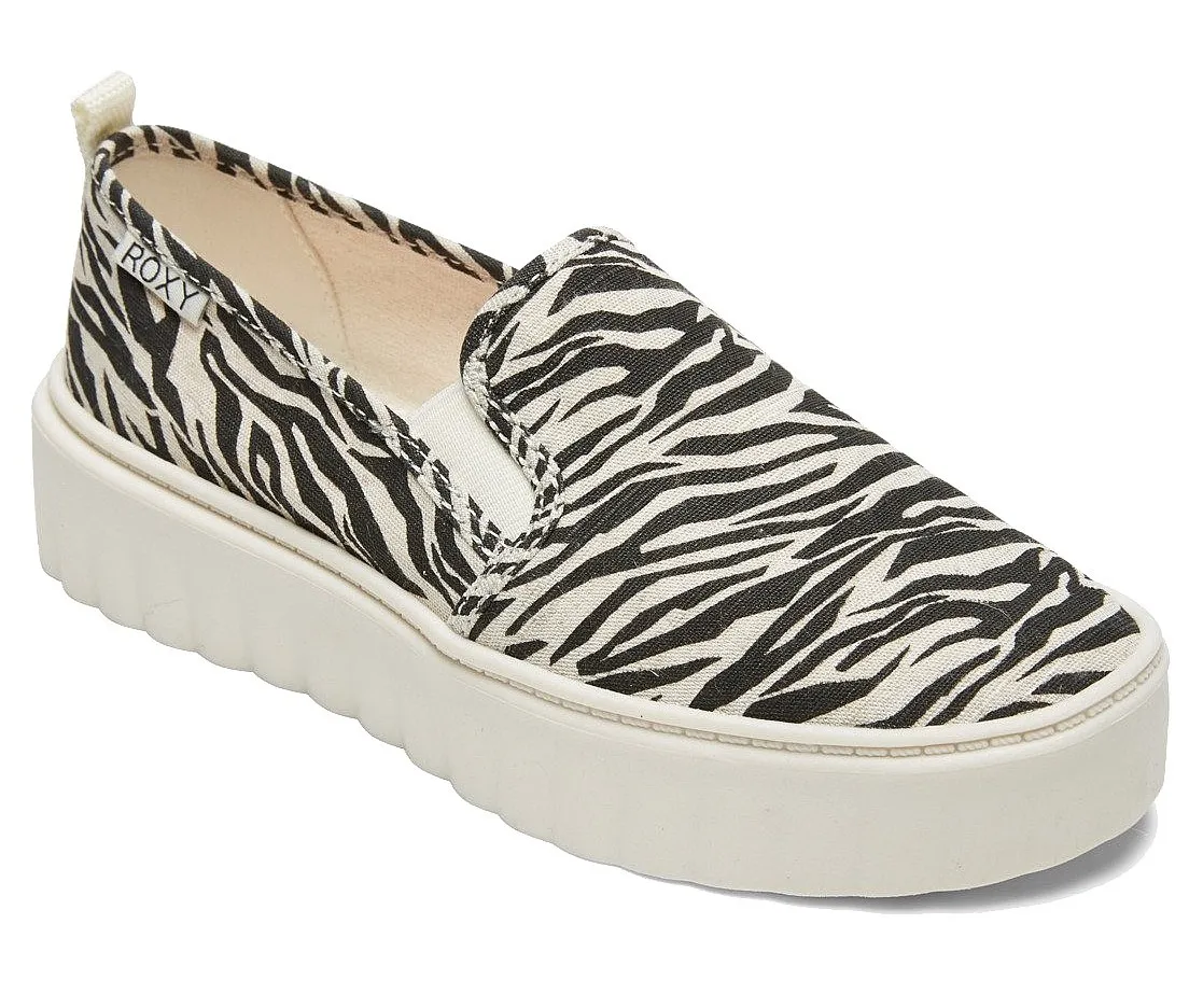 shoes Roxy Sheilahh Slip On - BT0/Black/Tan - women´s