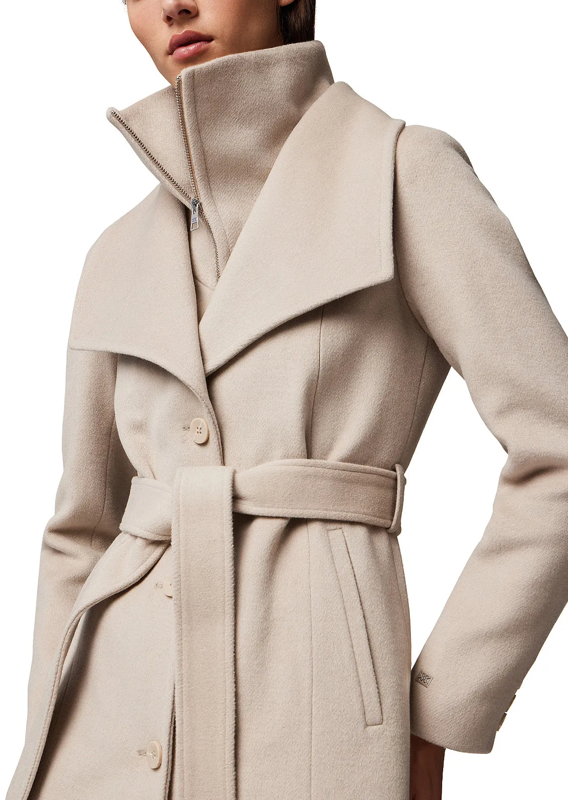 Soia & Kyo Women's Ilana Classic Wool Coat