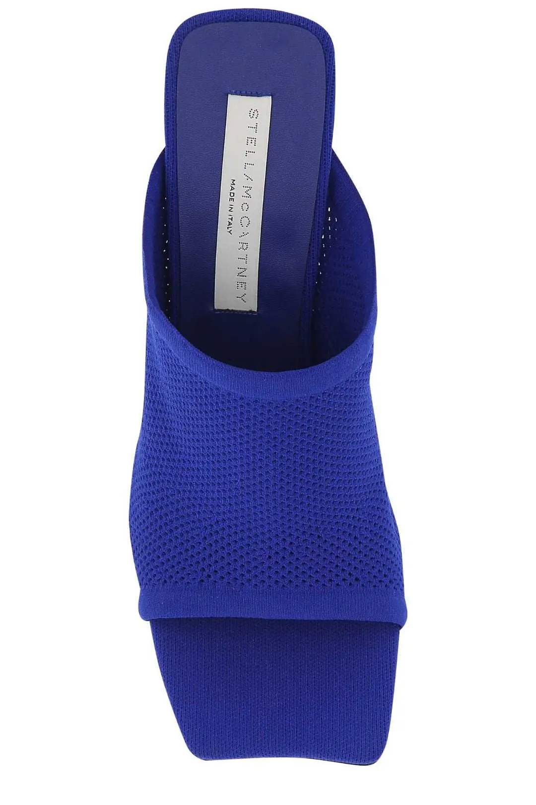 Stella McCartney Mesh-Knit Slip-On Sandals