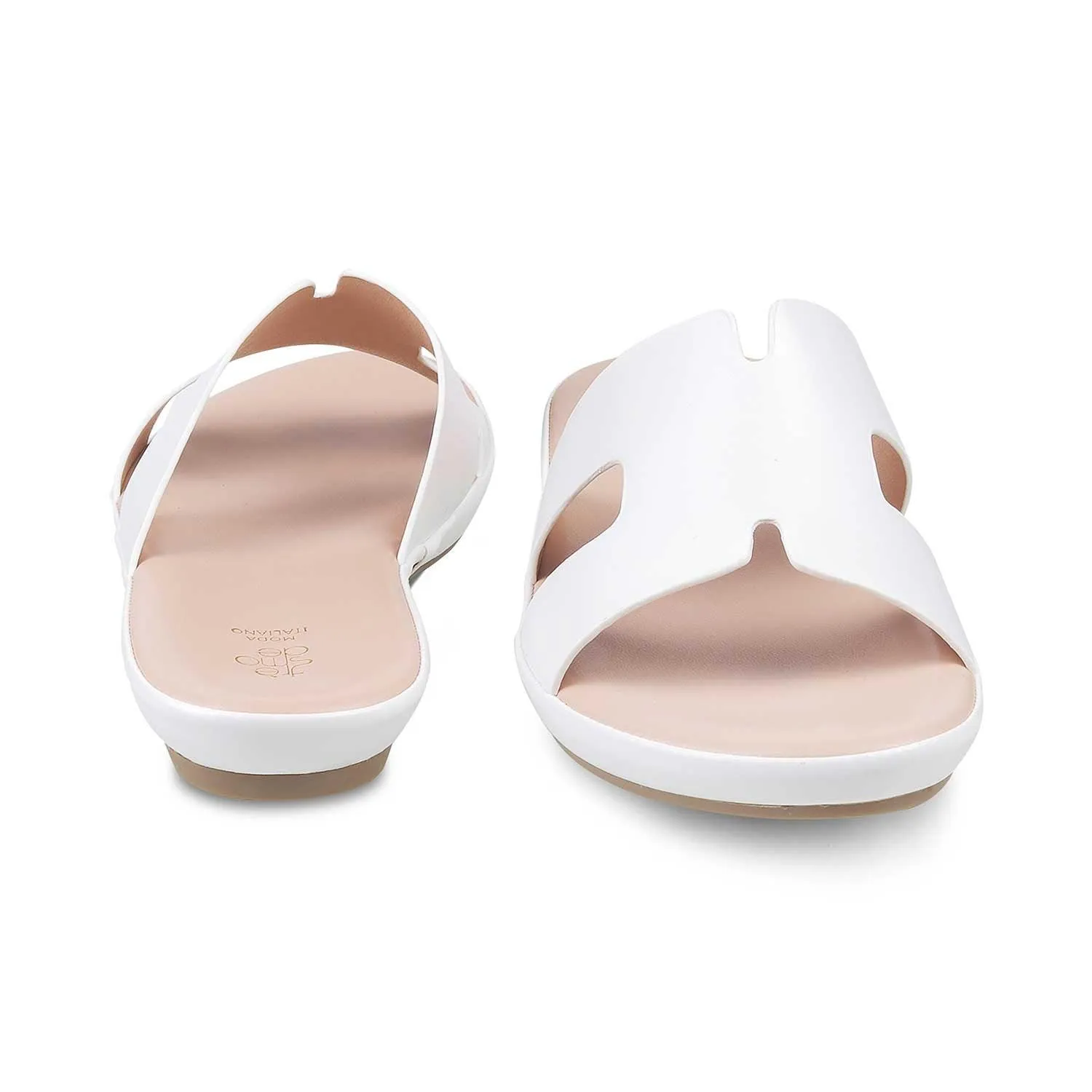 The Pill White Women's Casual Flats Tresmode