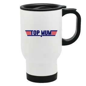 Top Mum Metal Coffee and Tea Travel Mug