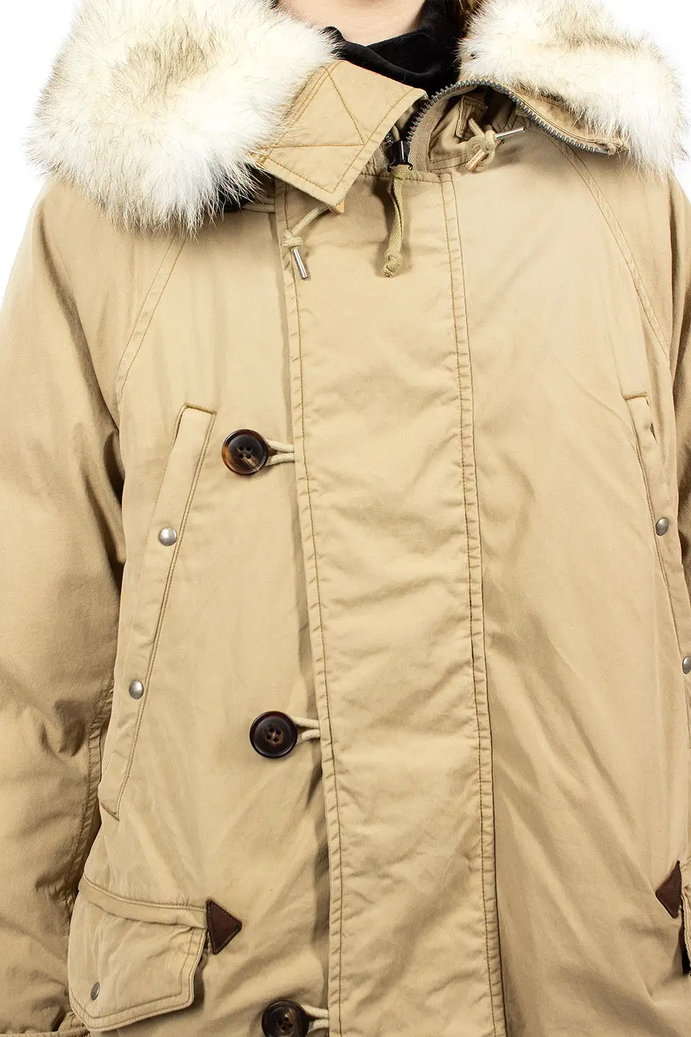 Valdez Down Coat Beige