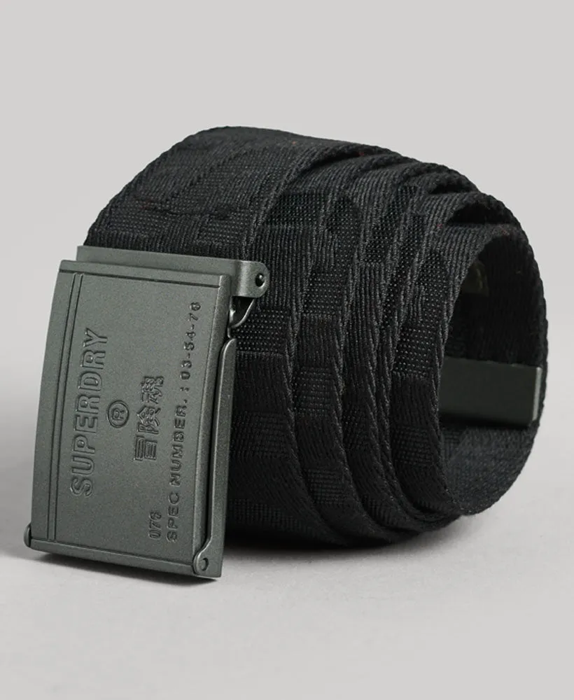 Vintage Webbing Belt | Black