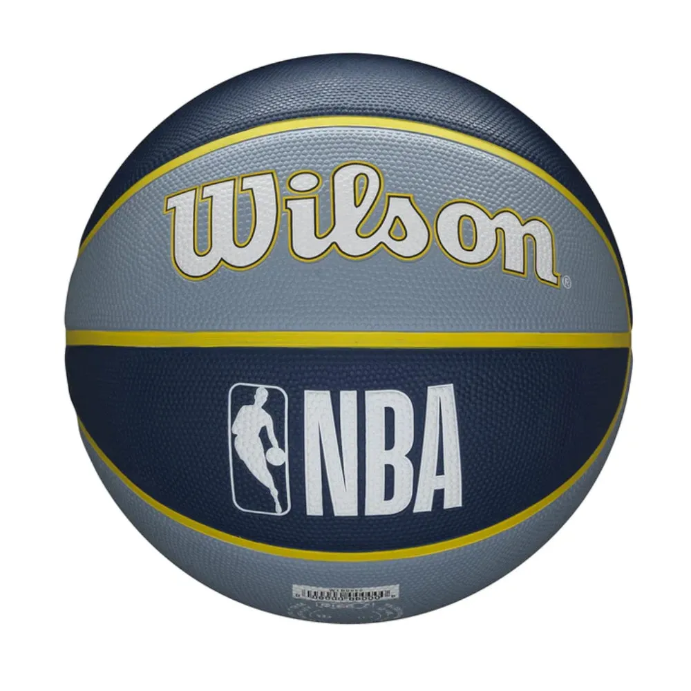 WILSON NBA Team Tribute Memphis Grizzlies Basketball (Light Blue)