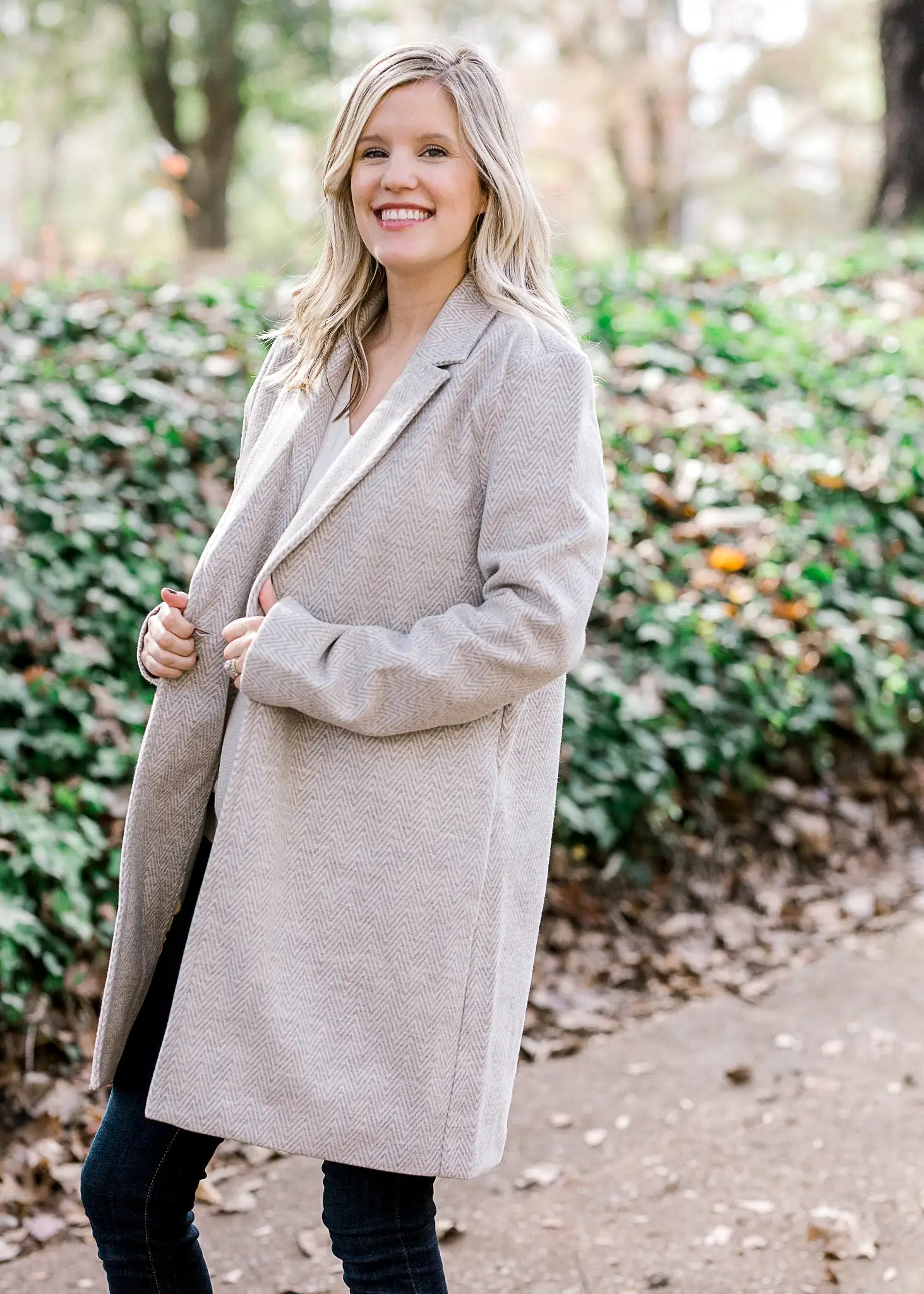 X Earth Gray Cozy Coat